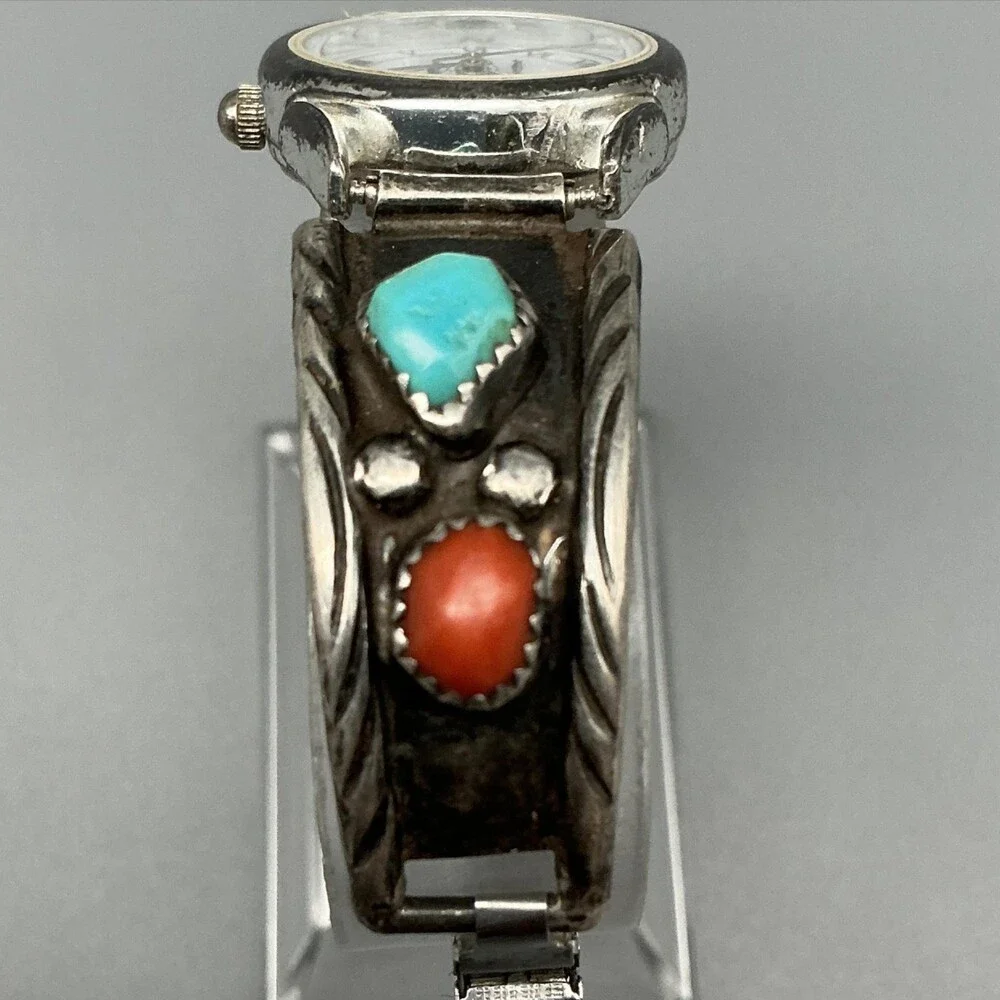 Carefree Womens Watch 23mm Sterling Angelita Cheama Signed Watch Tips New Batt